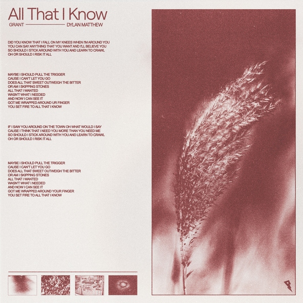Grant, Dylan Matthew - All That I Know