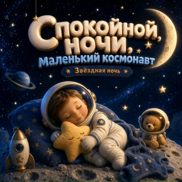 Звёздная ночь - Созвездие. Спокойной ночи, маленький космонавт