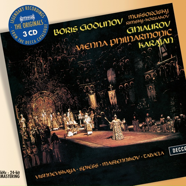 Sabin Markov, Wiener Philharmoniker, Herbert von Karajan - Mussorgsky: Boris Godounov / Prologue - Pravoslavnyye