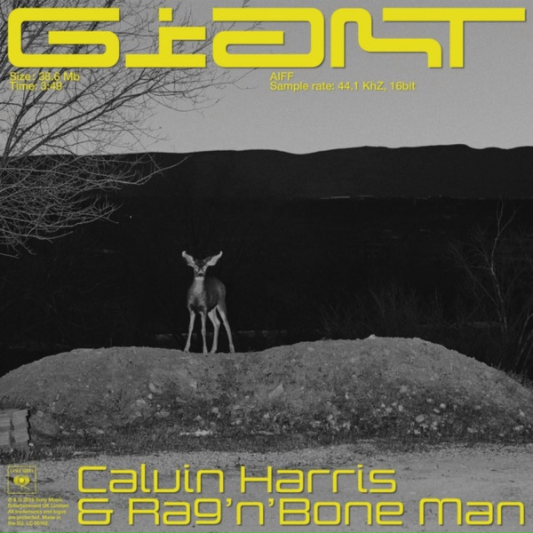 Calvin Harris, Rag'n'Bone Man - Giant (with Rag'n'Bone Man)